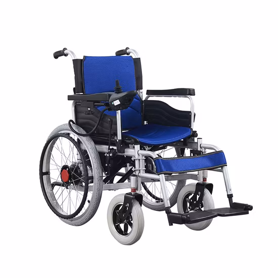 High Back Comfortable Reclining Electric Wheelchair for Elderly Disabled