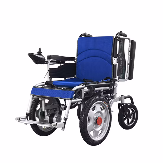 High Back Comfortable Reclining Electric Wheelchair for Elderly Disabled
