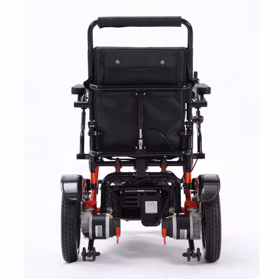 Meistverkaufte Produkte Handicap Light Reclining Powerchair Klappbarer motorisierter Rollstuhl zum Verkauf